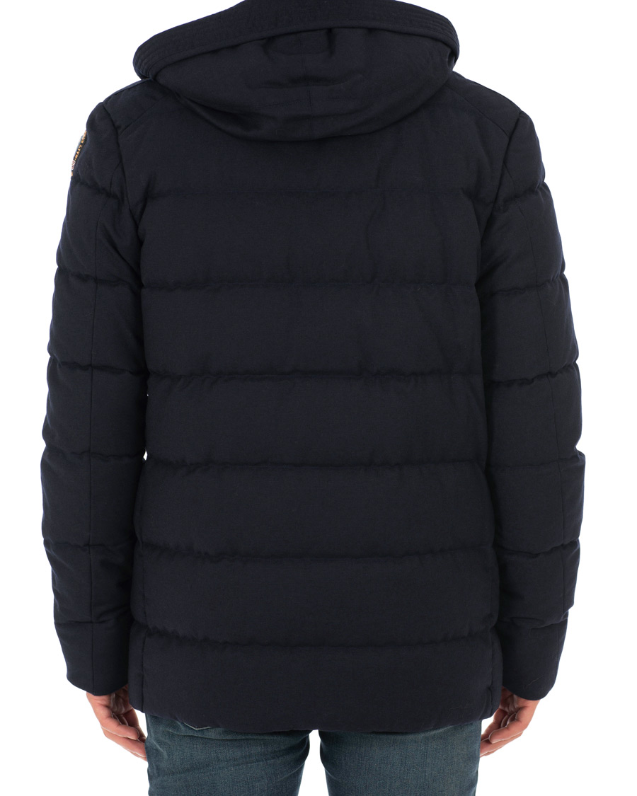 Herr | Jackor | Parajumpers | Clay Wool Down Parka Navy