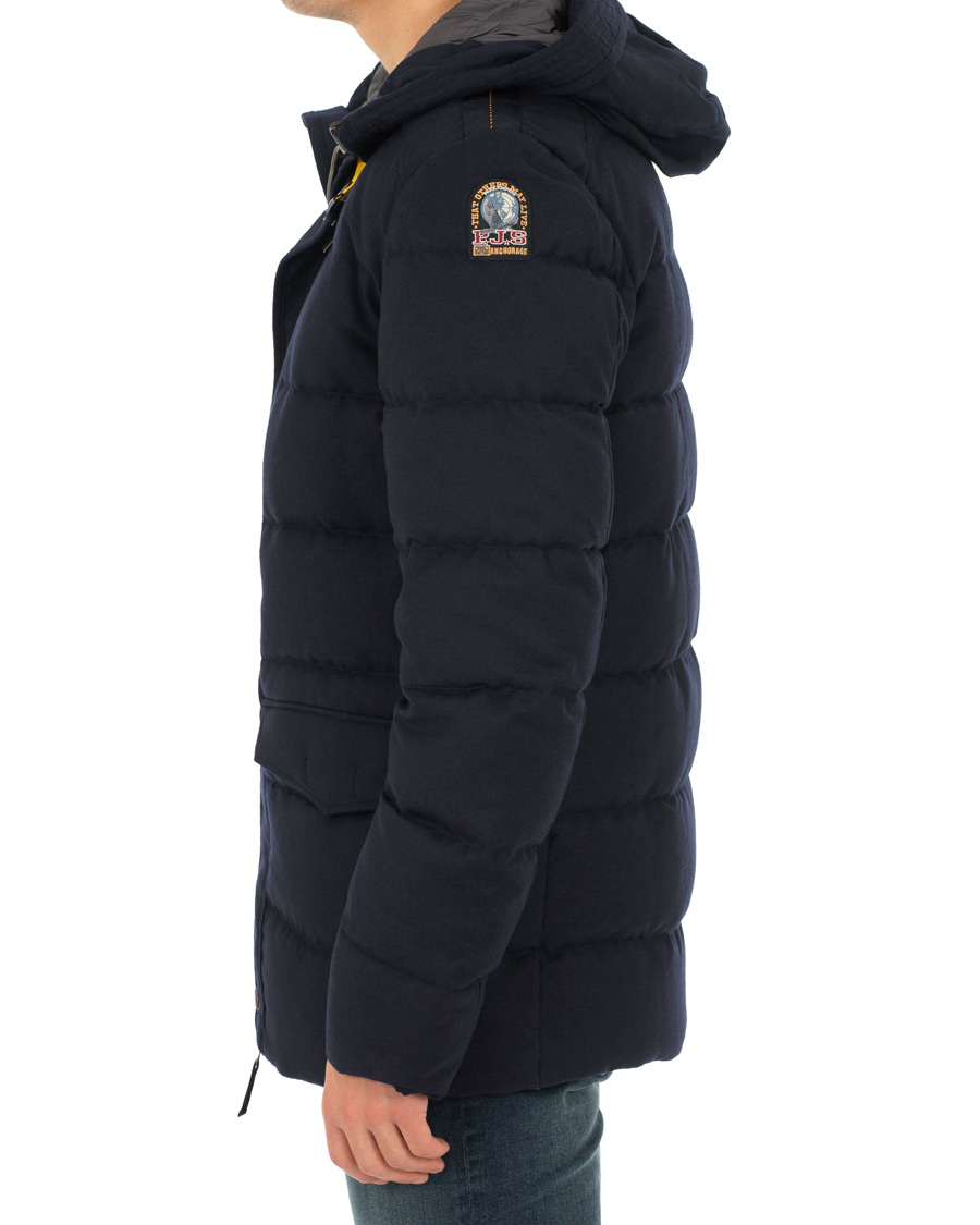 Herr | Jackor | Parajumpers | Clay Wool Down Parka Navy