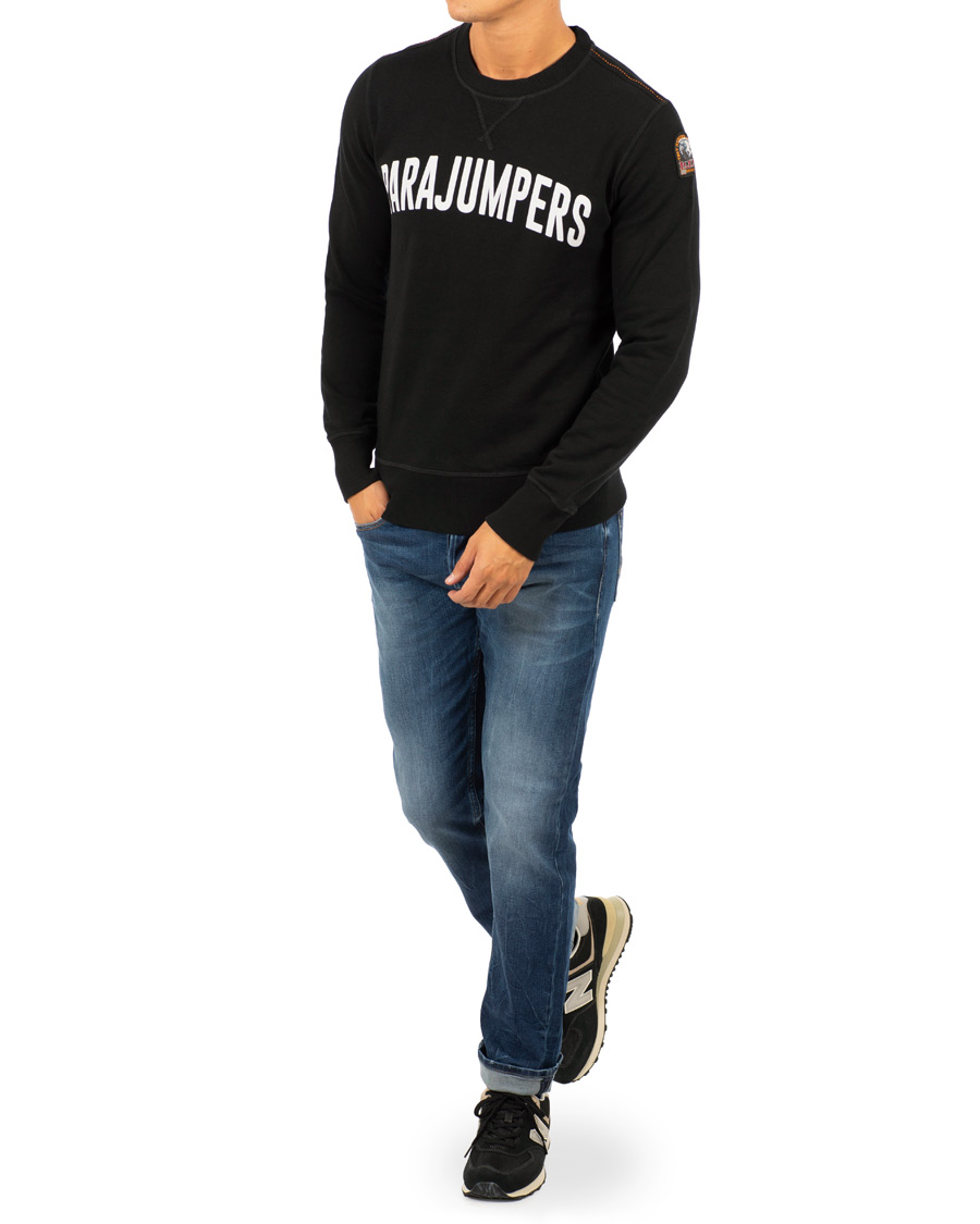 Herr | Tröjor | Parajumpers | Caleb Sweatshirt Black