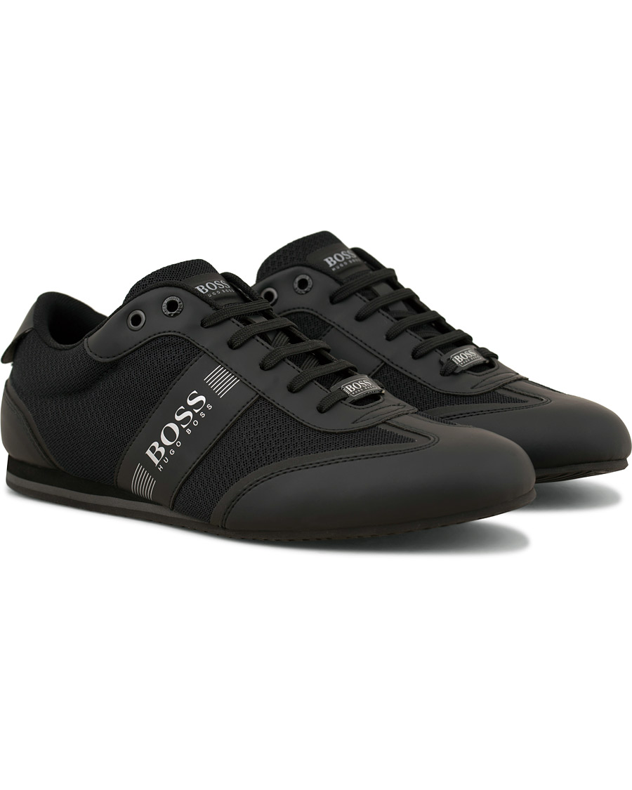 Herr | BOSS Athleisure Lighter Low Sneaker Black | BOSS GREEN | BOSS Athleisure Lighter Low Sneaker Black