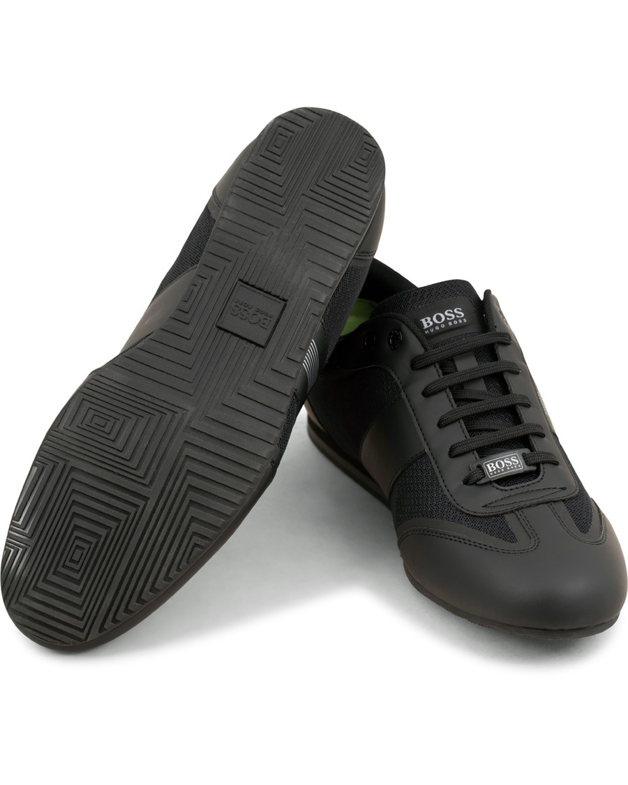 Herr | BOSS Athleisure Lighter Low Sneaker Black | BOSS GREEN | BOSS Athleisure Lighter Low Sneaker Black
