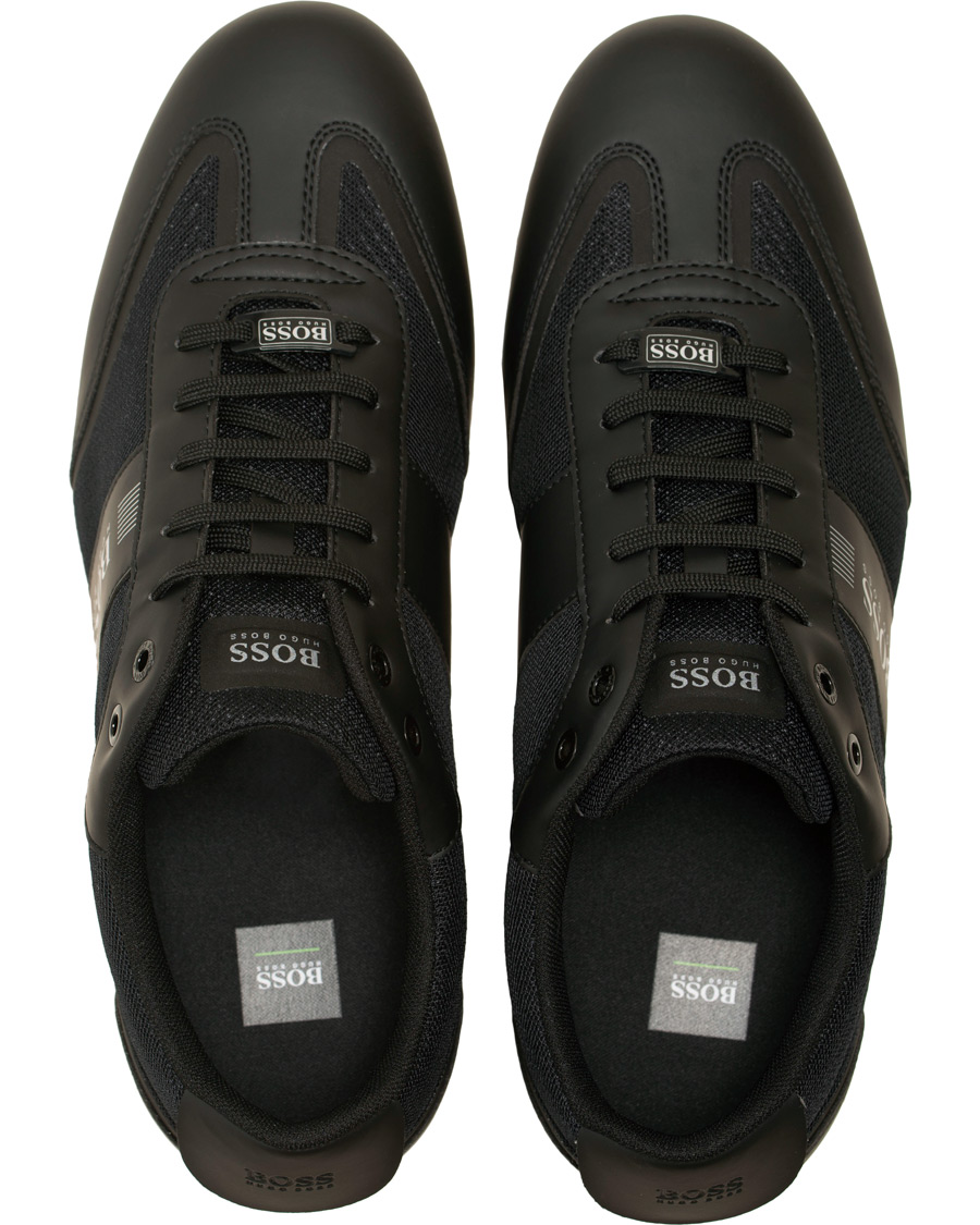 Herr | BOSS Athleisure Lighter Low Sneaker Black | BOSS GREEN | BOSS Athleisure Lighter Low Sneaker Black