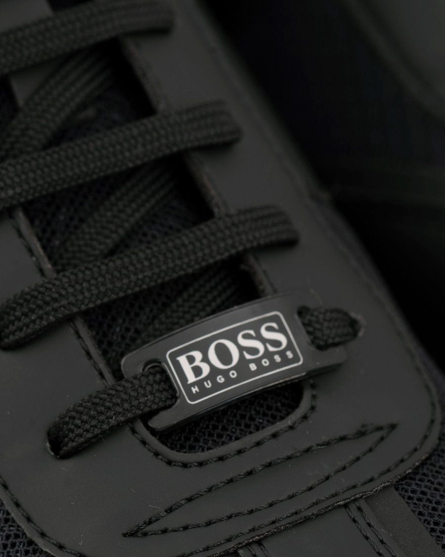Herr | BOSS Athleisure Lighter Low Sneaker Black | BOSS GREEN | BOSS Athleisure Lighter Low Sneaker Black
