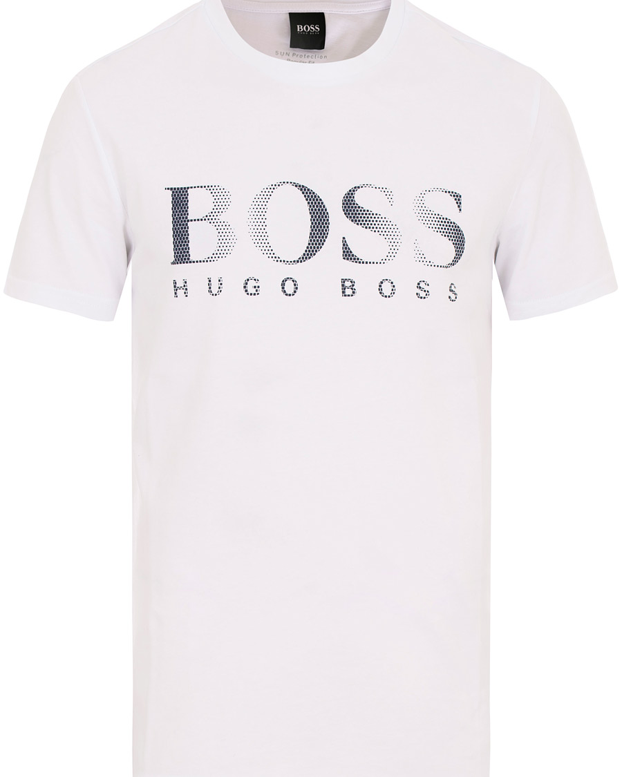 Herr | T-Shirts | BOSS BLACK | BOSS Logo T-shirt White