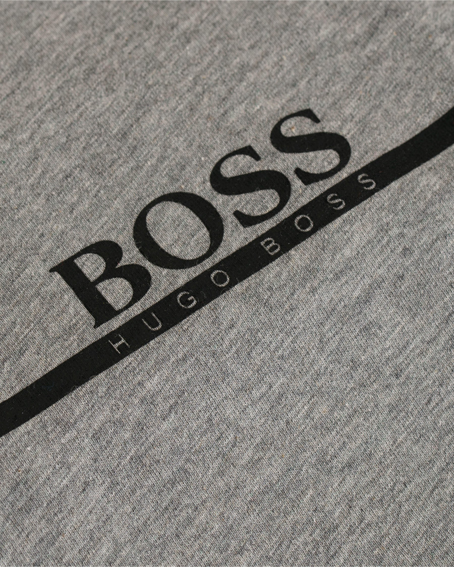 Herr | T-Shirts | BOSS BLACK | BOSS Logo T-shirt Light Grey