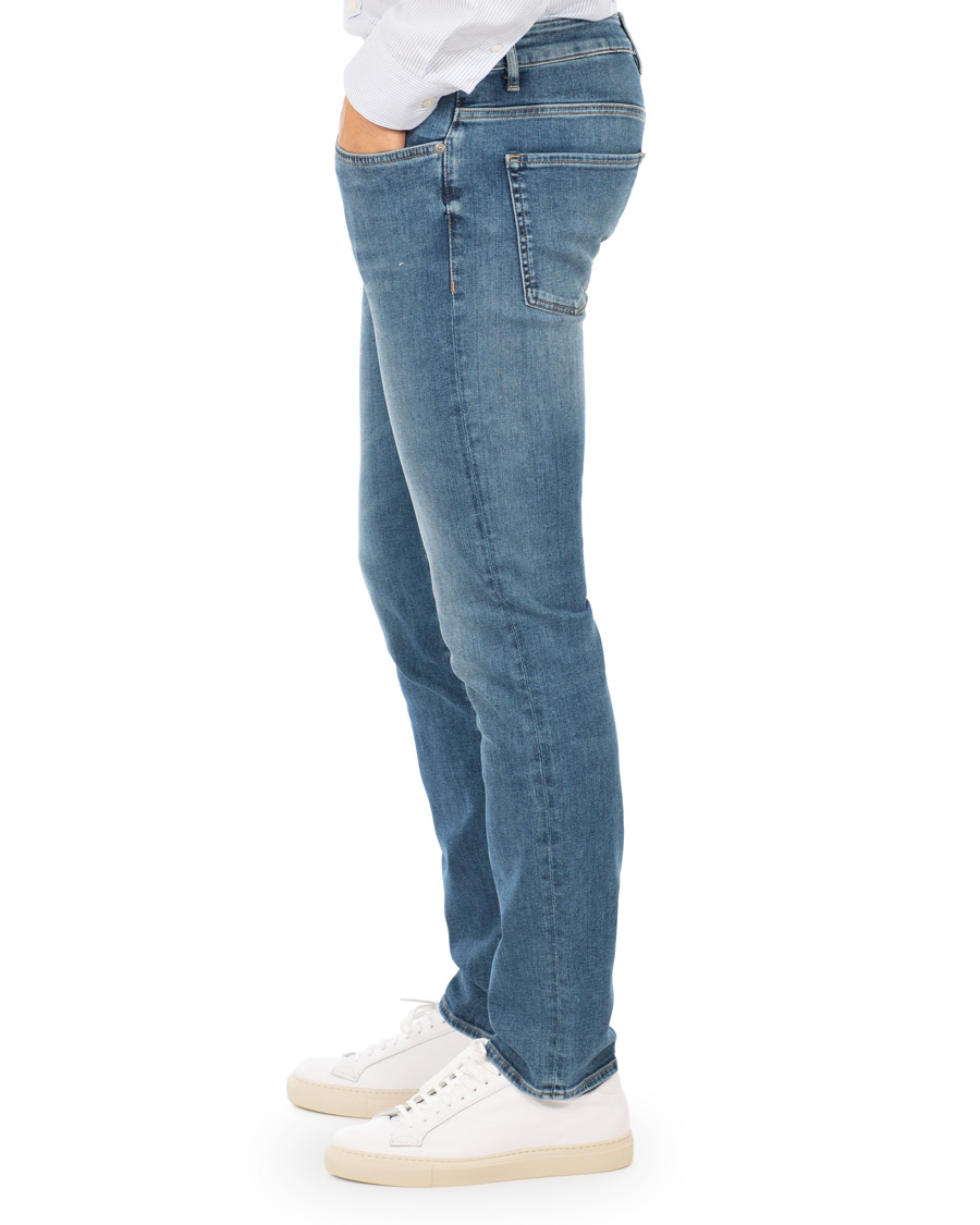 Herr | Jeans | BOSS BLACK | BOSS Delaware Candiani Stretch Jeans Light Blue
