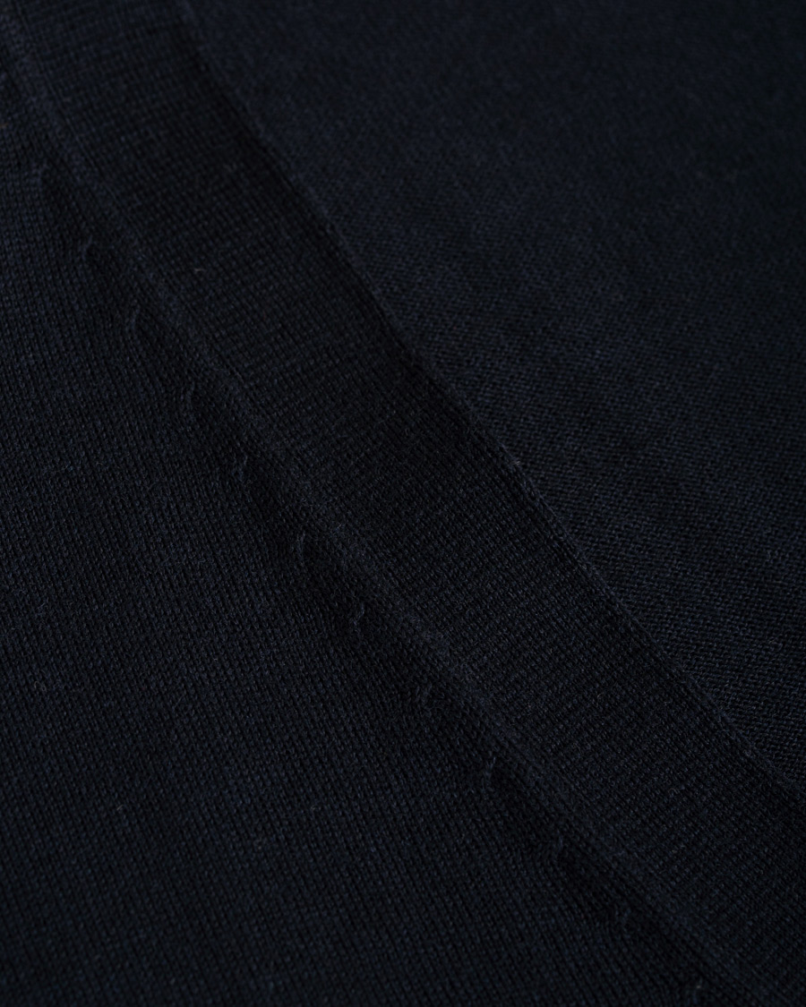 Herr | Tröjor | BOSS BLACK | BOSS Mardon Extra Fine Merino Cardigan Dark Navy