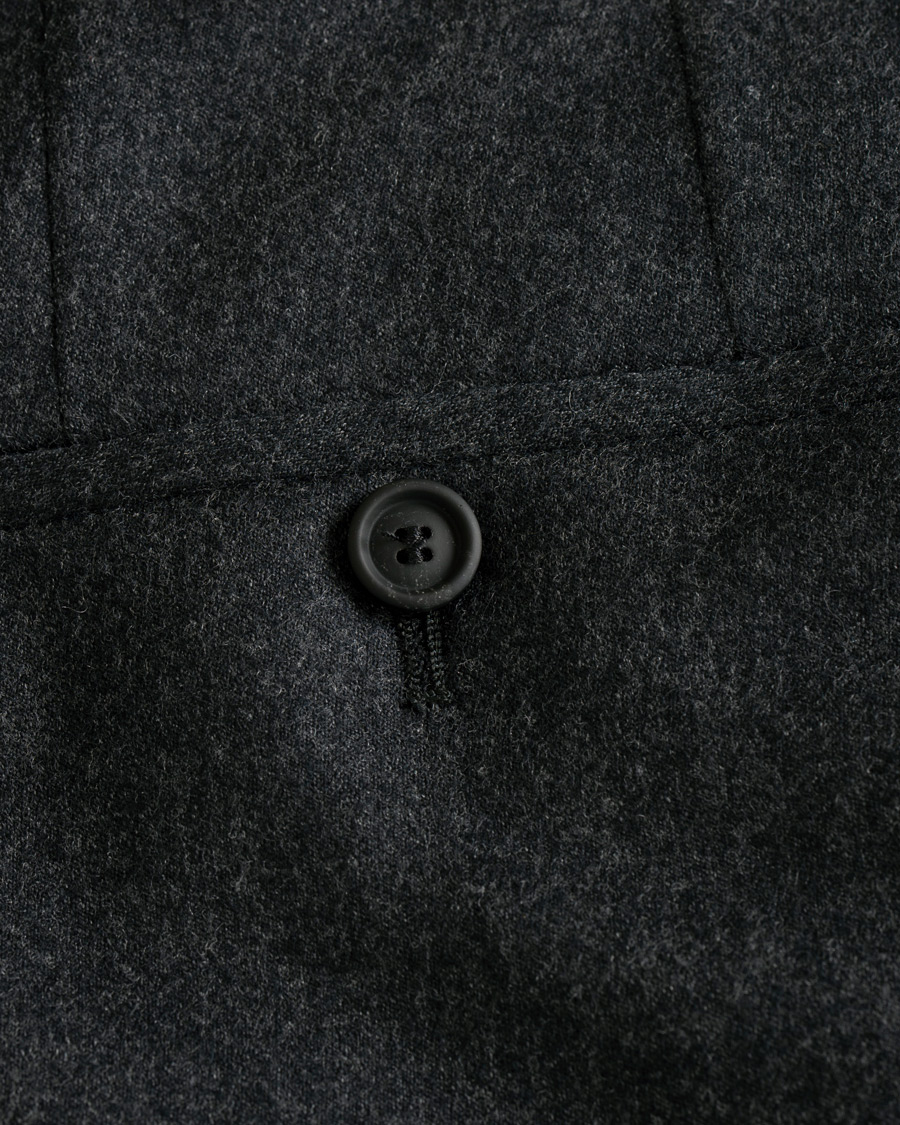 Herr | Byxor | BOSS BLACK | BOSS Gains Washable Stretch Flannel Trousers Open Grey