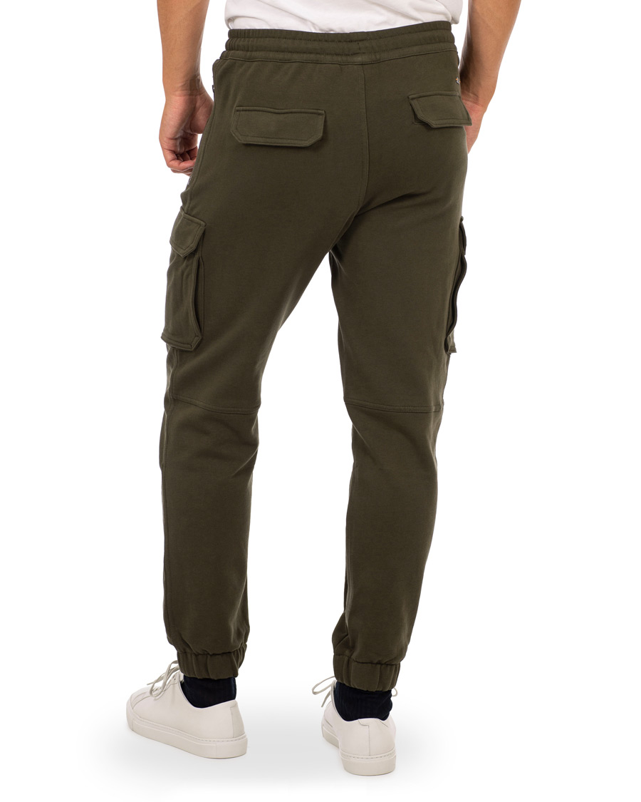 Herr | Byxor | BOSS ORANGE | BOSS Casual Senman Cargo Sweatpants Dark Green