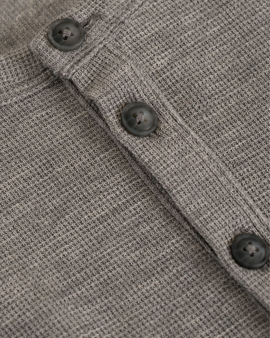 Herr | Tröjor | BOSS ORANGE | BOSS Casual Trix Grandpa Sweater Light Grey