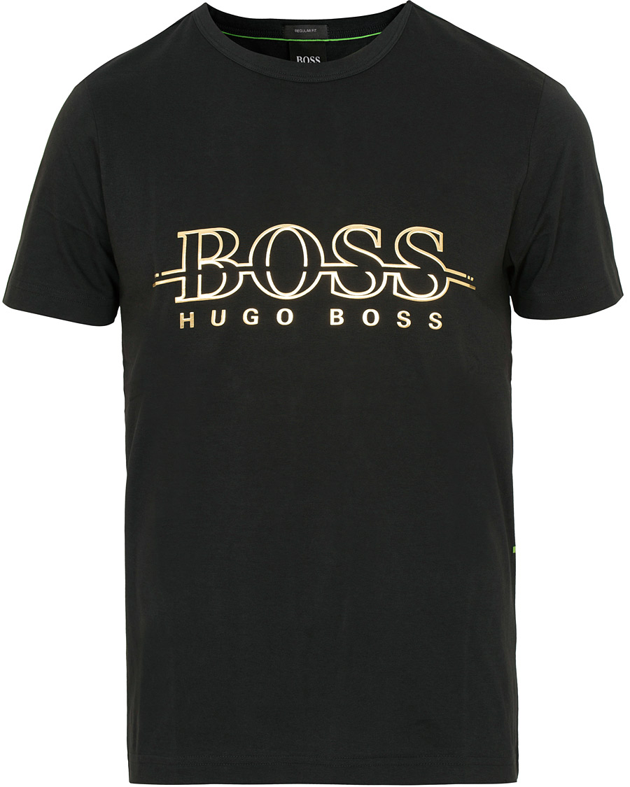 Herr | T-Shirts | BOSS GREEN | BOSS Athleisure Tee Gold Black