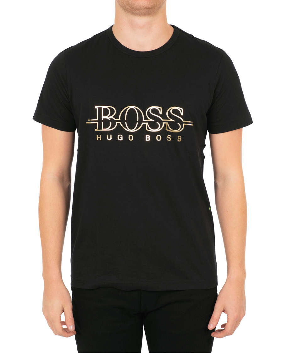Herr | T-Shirts | BOSS GREEN | BOSS Athleisure Tee Gold Black