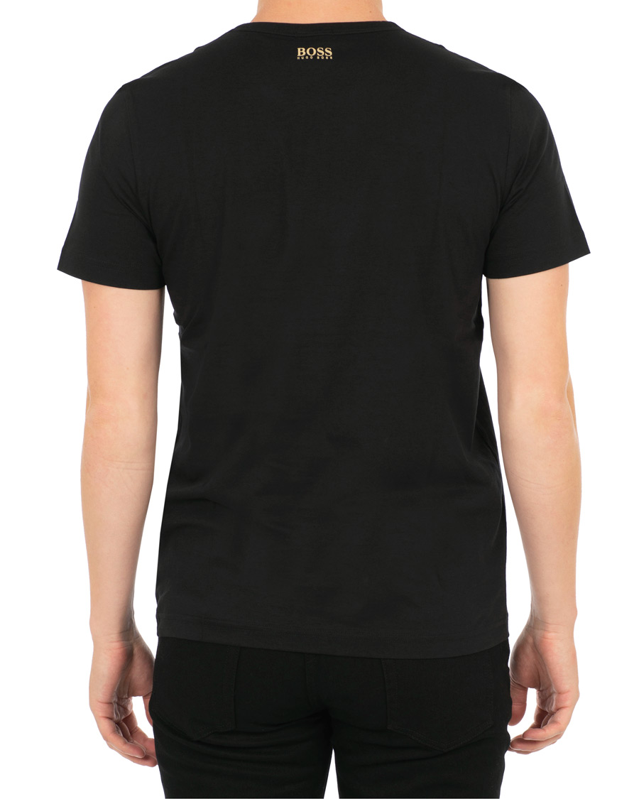 Herr | T-Shirts | BOSS GREEN | BOSS Athleisure Tee Gold Black
