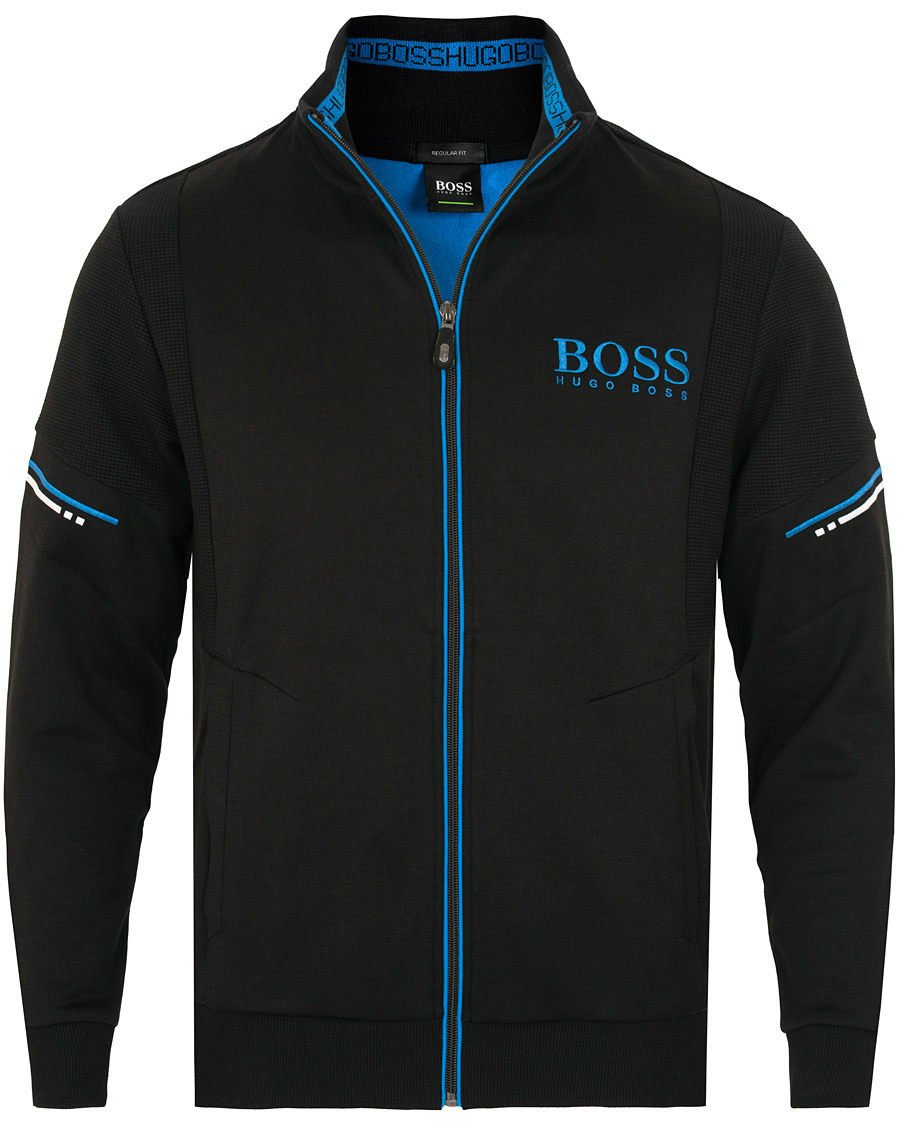 Herr | Tröjor | BOSS GREEN | BOSS Athleisure Skaz Full Zip Black