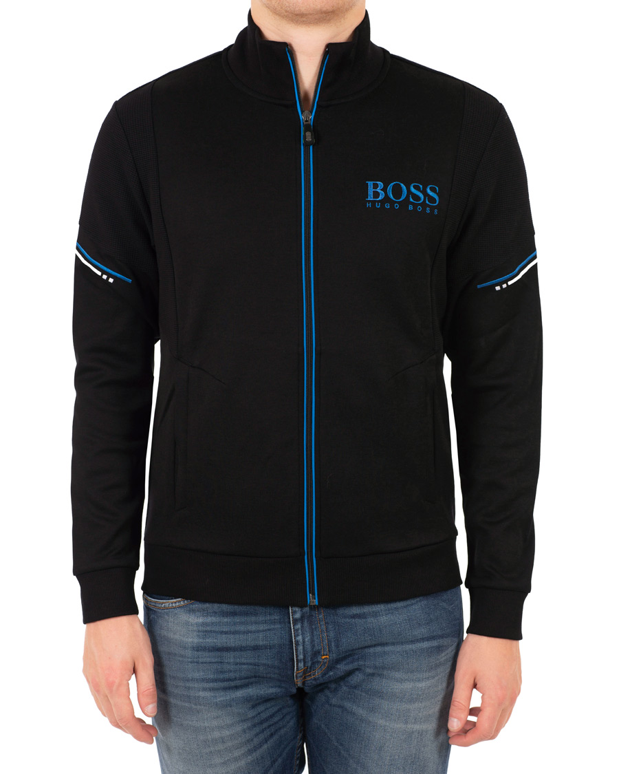 Herr | Tröjor | BOSS GREEN | BOSS Athleisure Skaz Full Zip Black