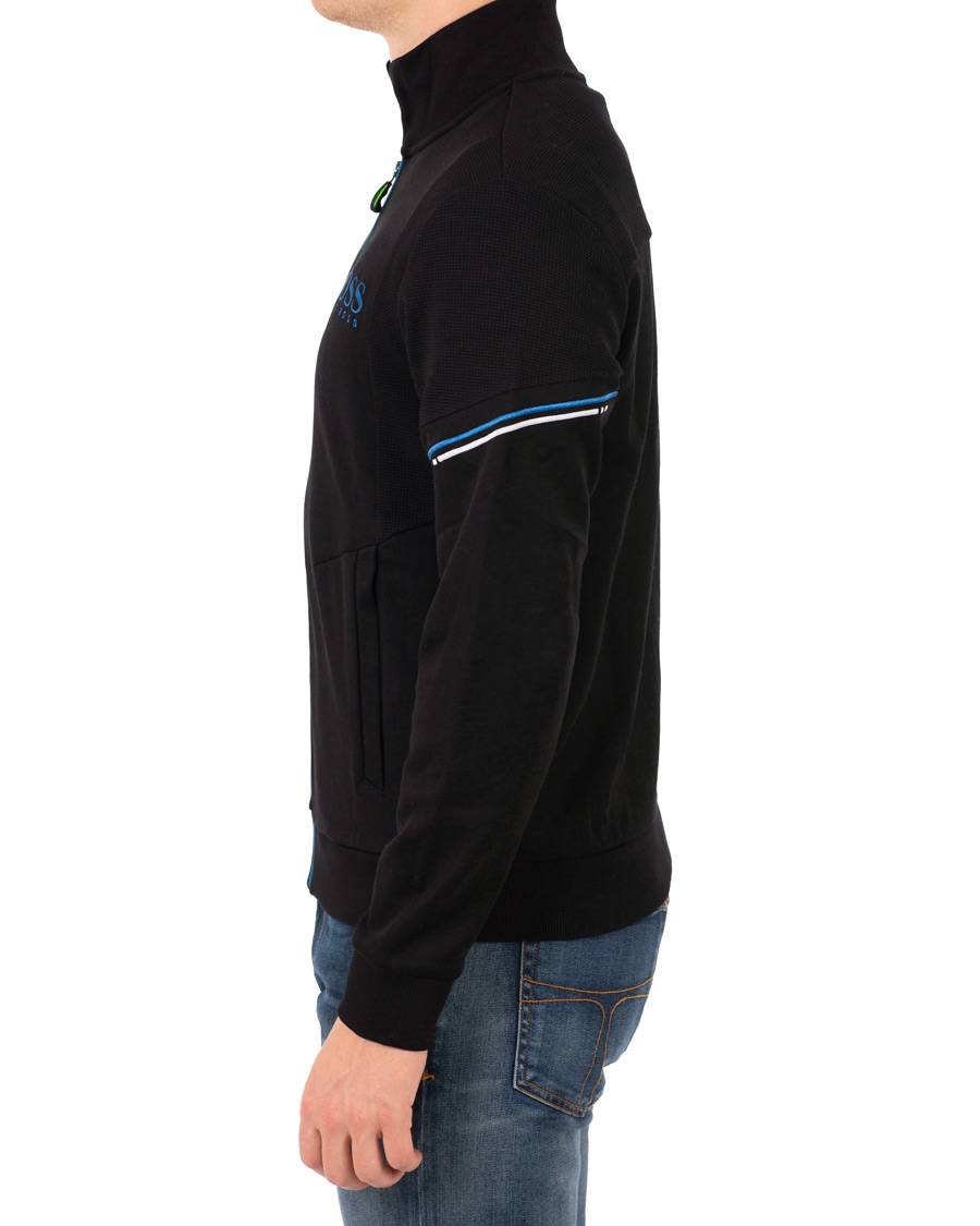 Herr | Tröjor | BOSS GREEN | BOSS Athleisure Skaz Full Zip Black