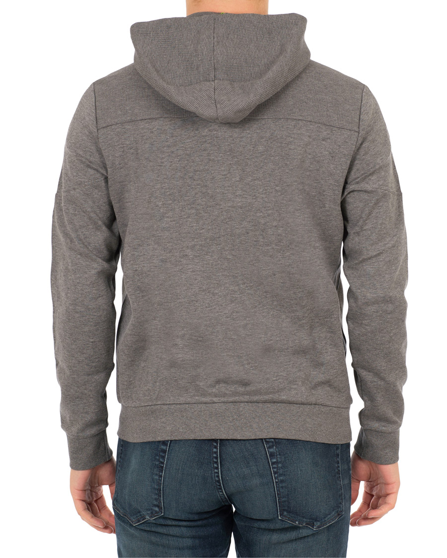 Herr | Tröjor | BOSS GREEN | BOSS Athleisure Saggy Full Zip Hoodie Mid Melange