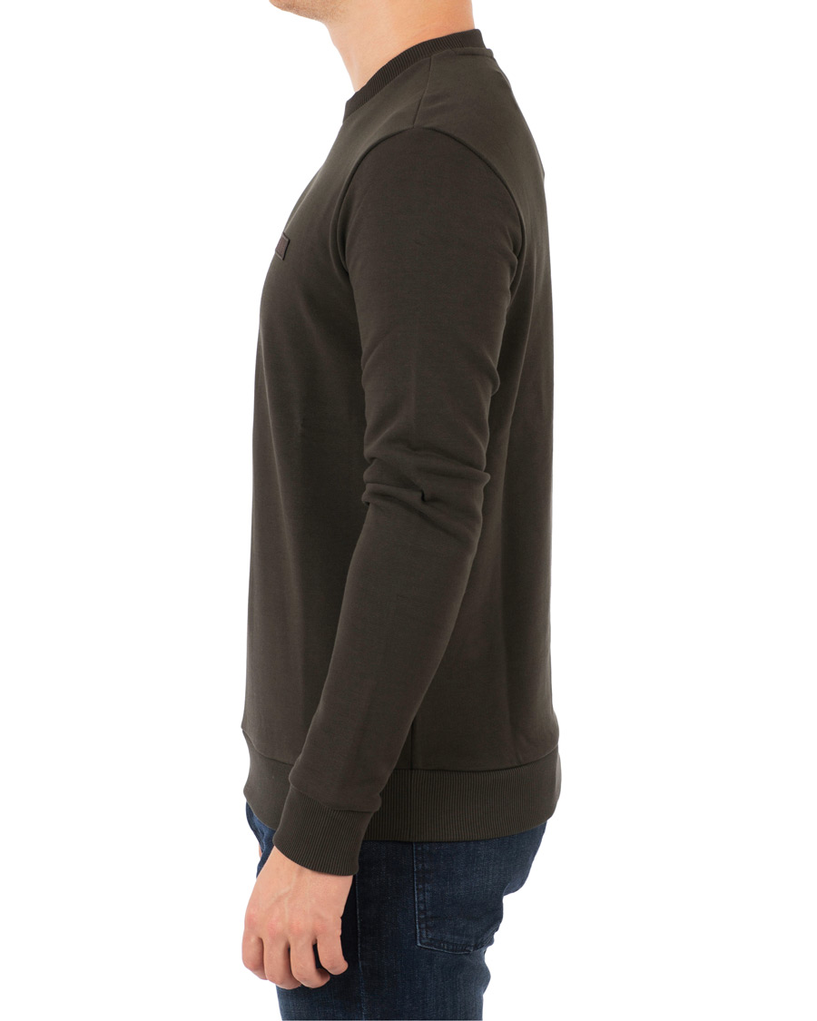 HUGO Drick Crew Neck Sweatshirt Green hos CareOfCarl