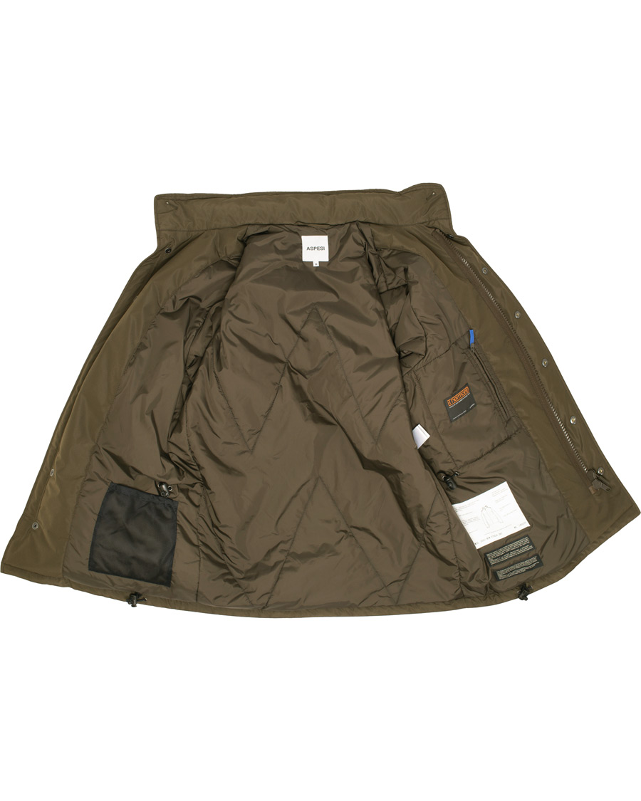 Herr | Jackor | Aspesi | New Field Jacket Nylon Dark Green