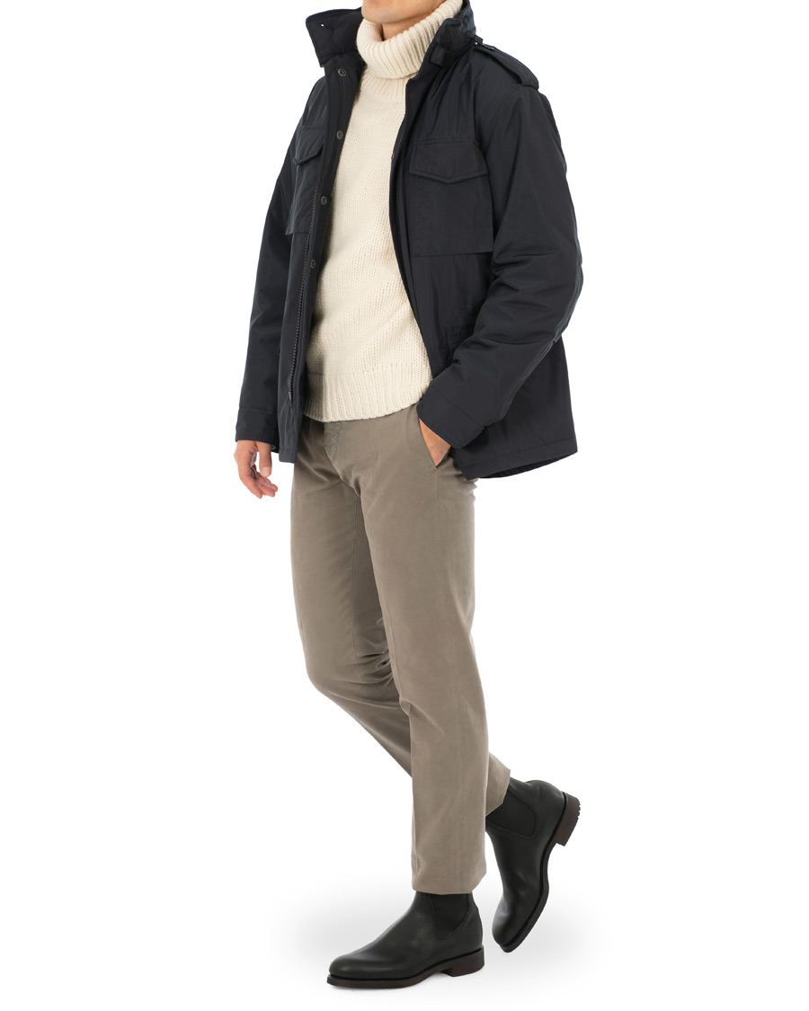 Herr | Jackor | Aspesi | New Field Jacket Nylon Navy