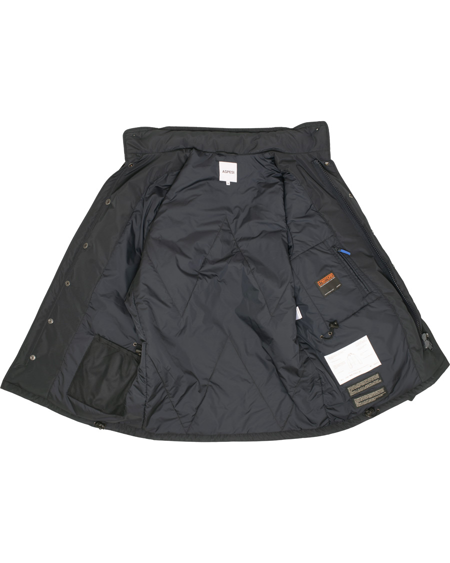 Herr | Jackor | Aspesi | New Field Jacket Nylon Navy
