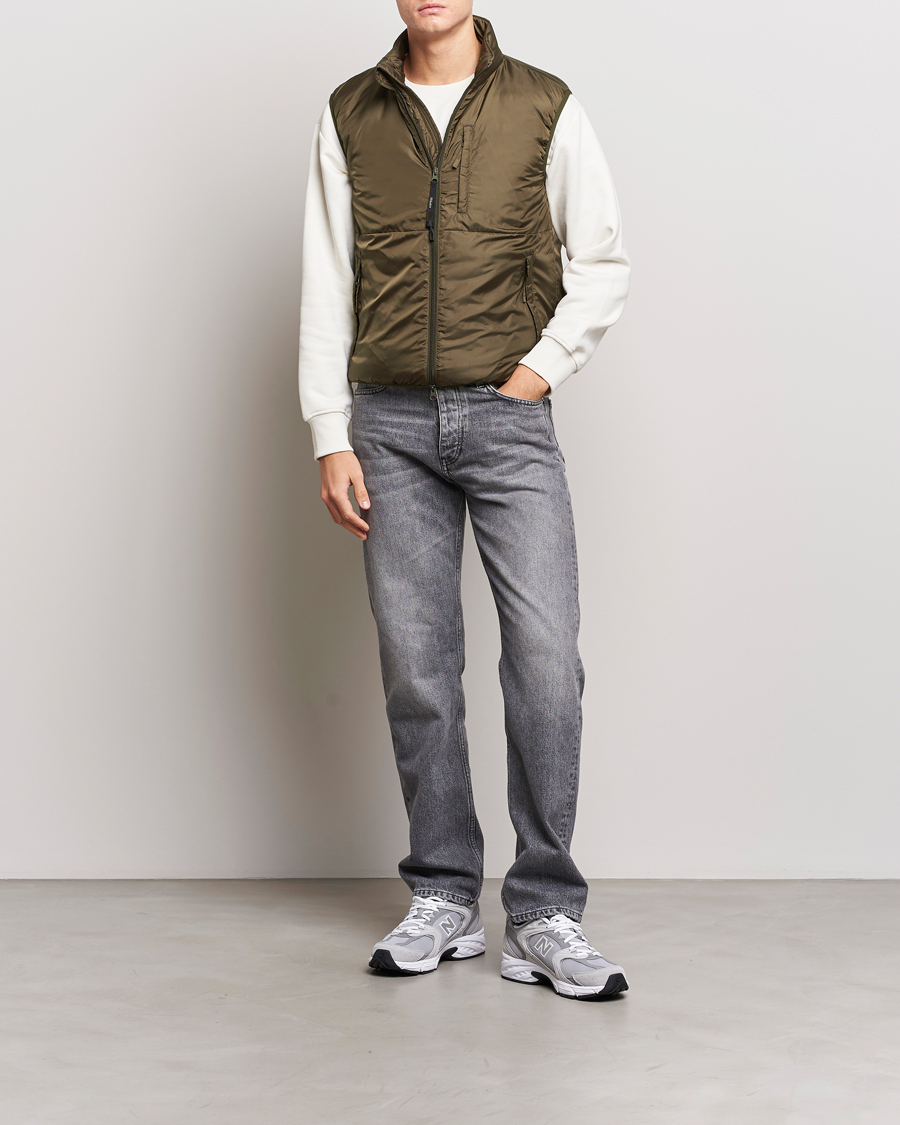 Herr | Jackor | Aspesi | Jil Padded Vest Dark Military
