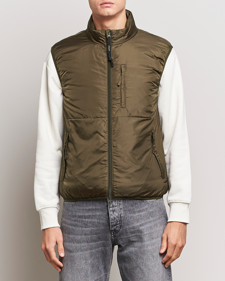 Herr | Jackor | Aspesi | Jil Padded Vest Dark Military