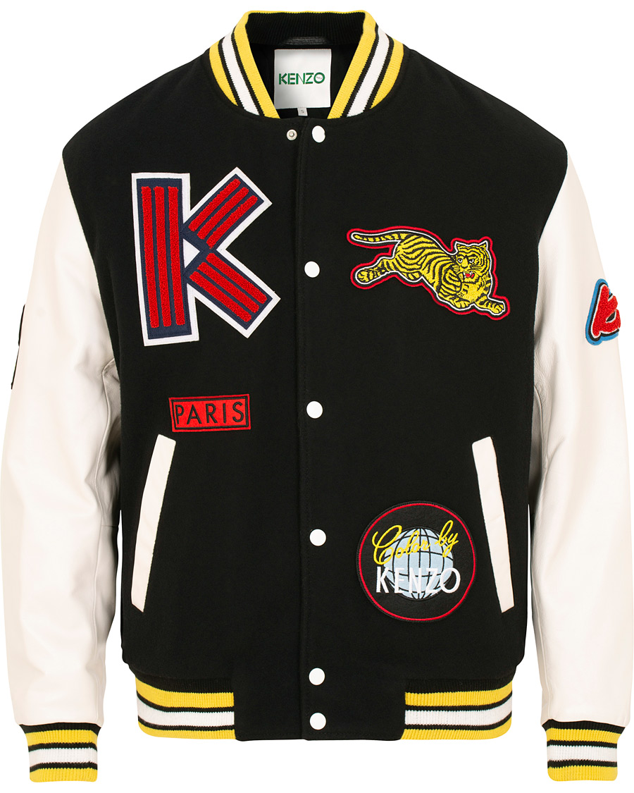 Herr | Jackor | KENZO | Varsity Jacket Black