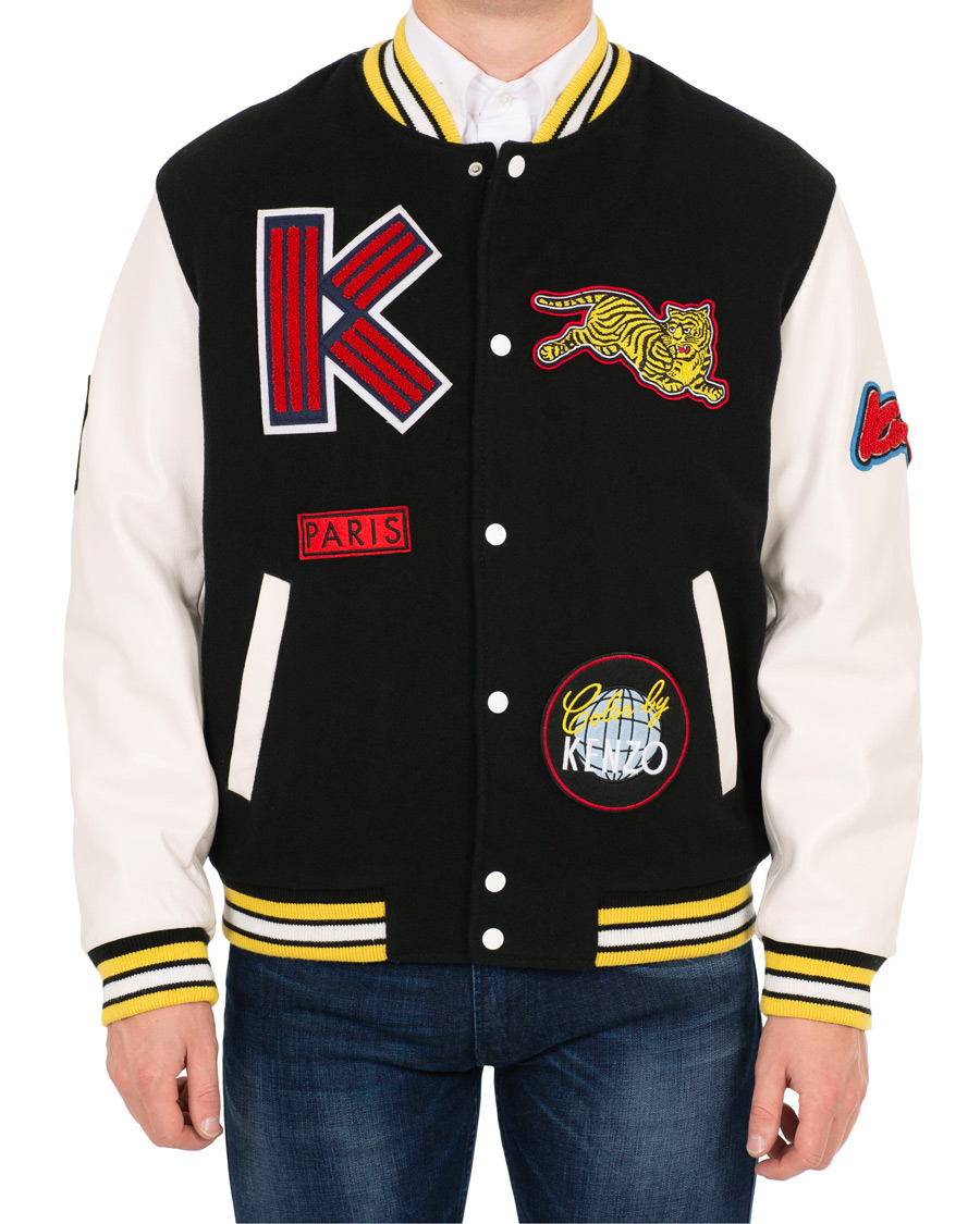 Herr | Jackor | KENZO | Varsity Jacket Black