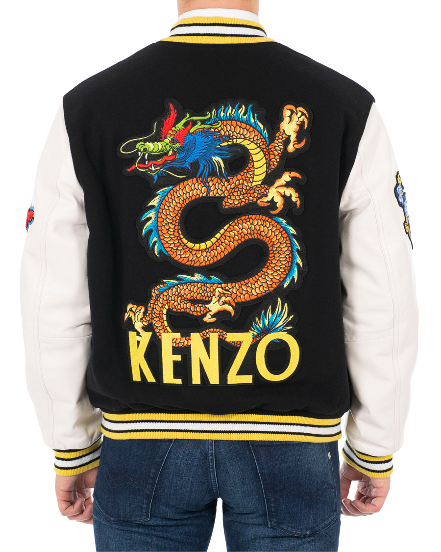Herr | Jackor | KENZO | Varsity Jacket Black