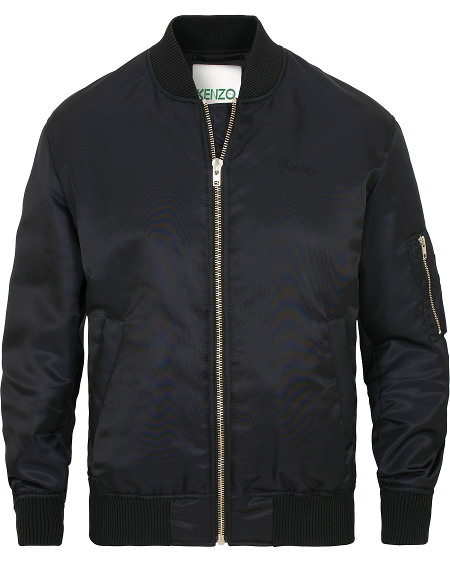 Herr | Jackor | KENZO | Nylon Jumping Tiger Bomber Nylon Blue