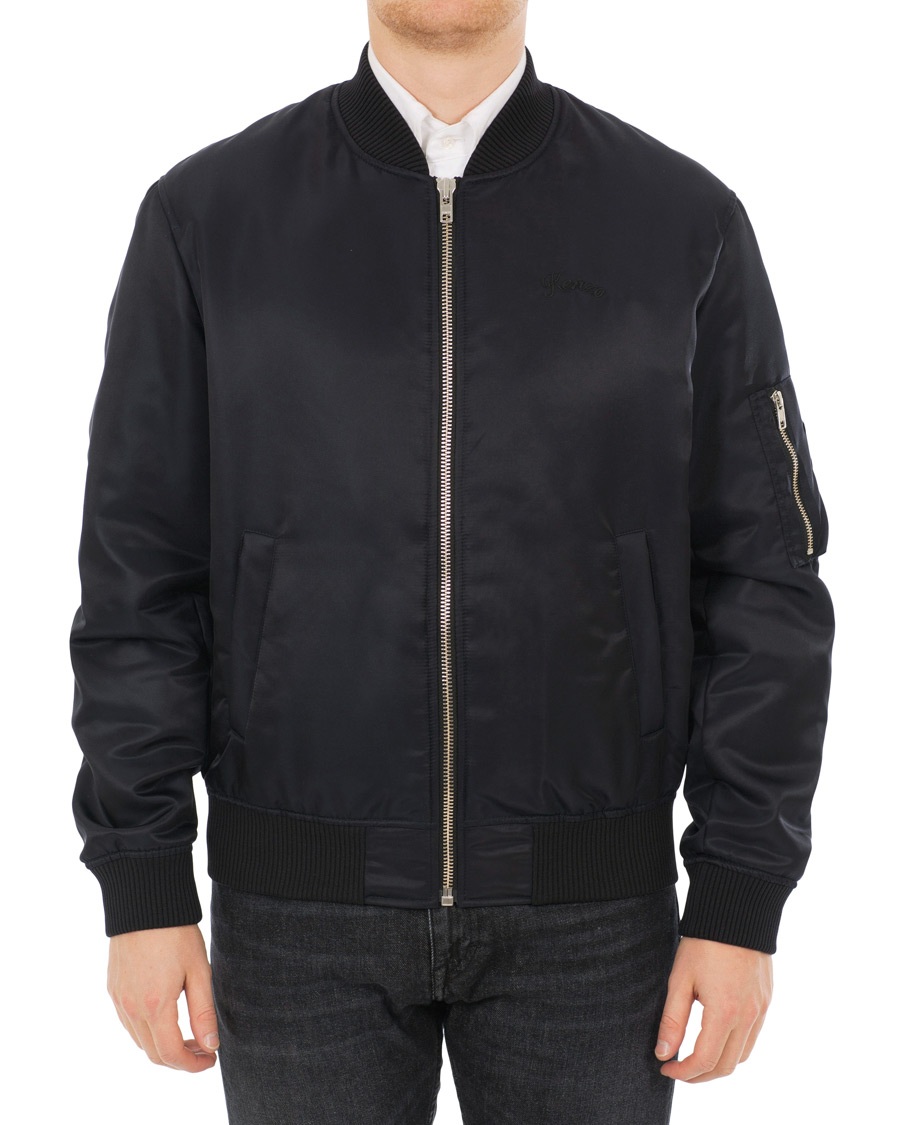 Herr | Jackor | KENZO | Nylon Jumping Tiger Bomber Nylon Blue