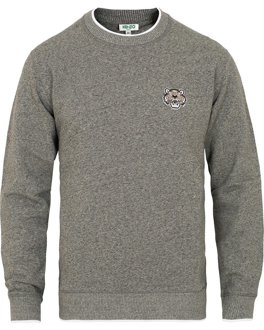 Herr | Tröjor | KENZO | Tiger Crest Sweat Grey