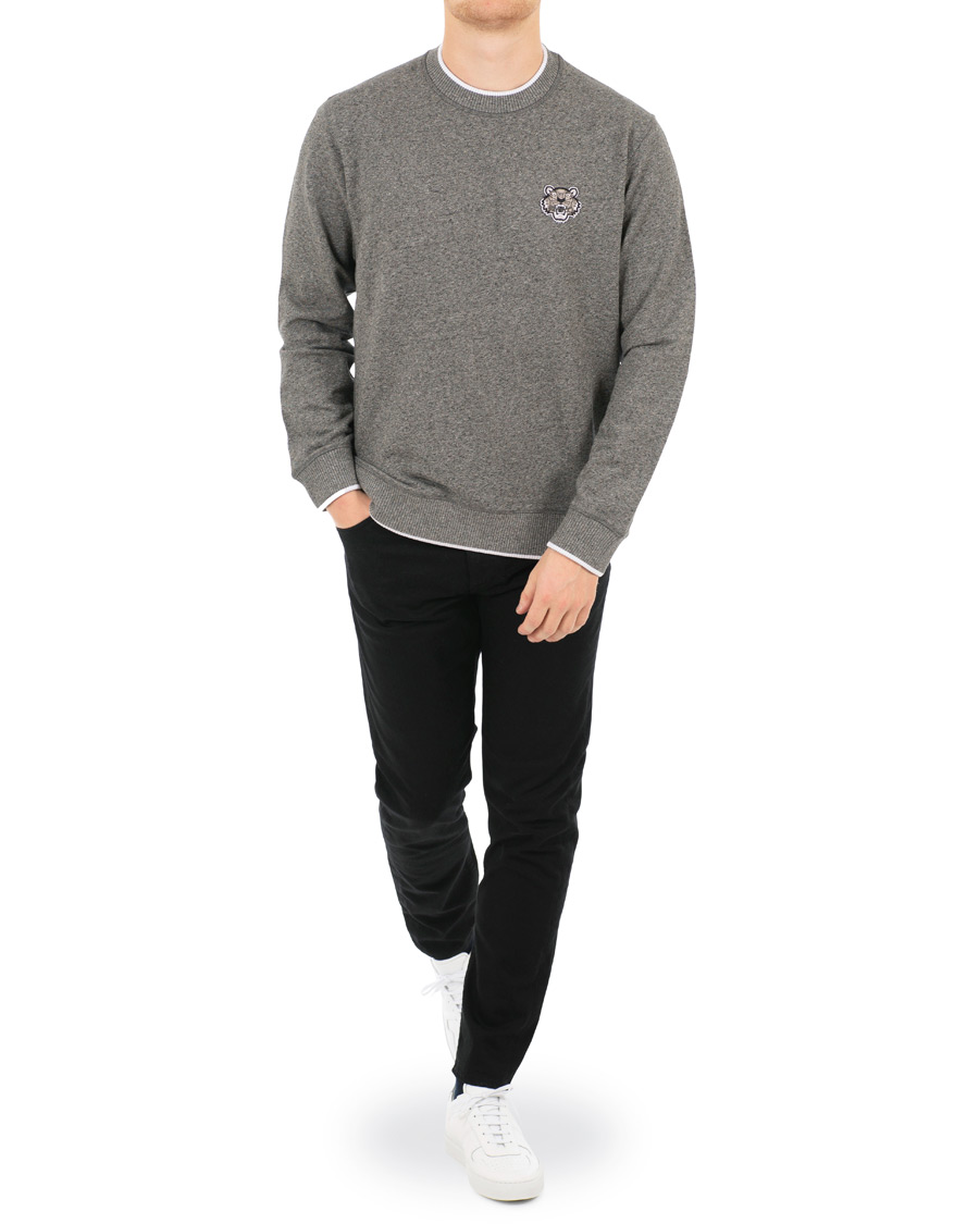 Herr | Tröjor | KENZO | Tiger Crest Sweat Grey