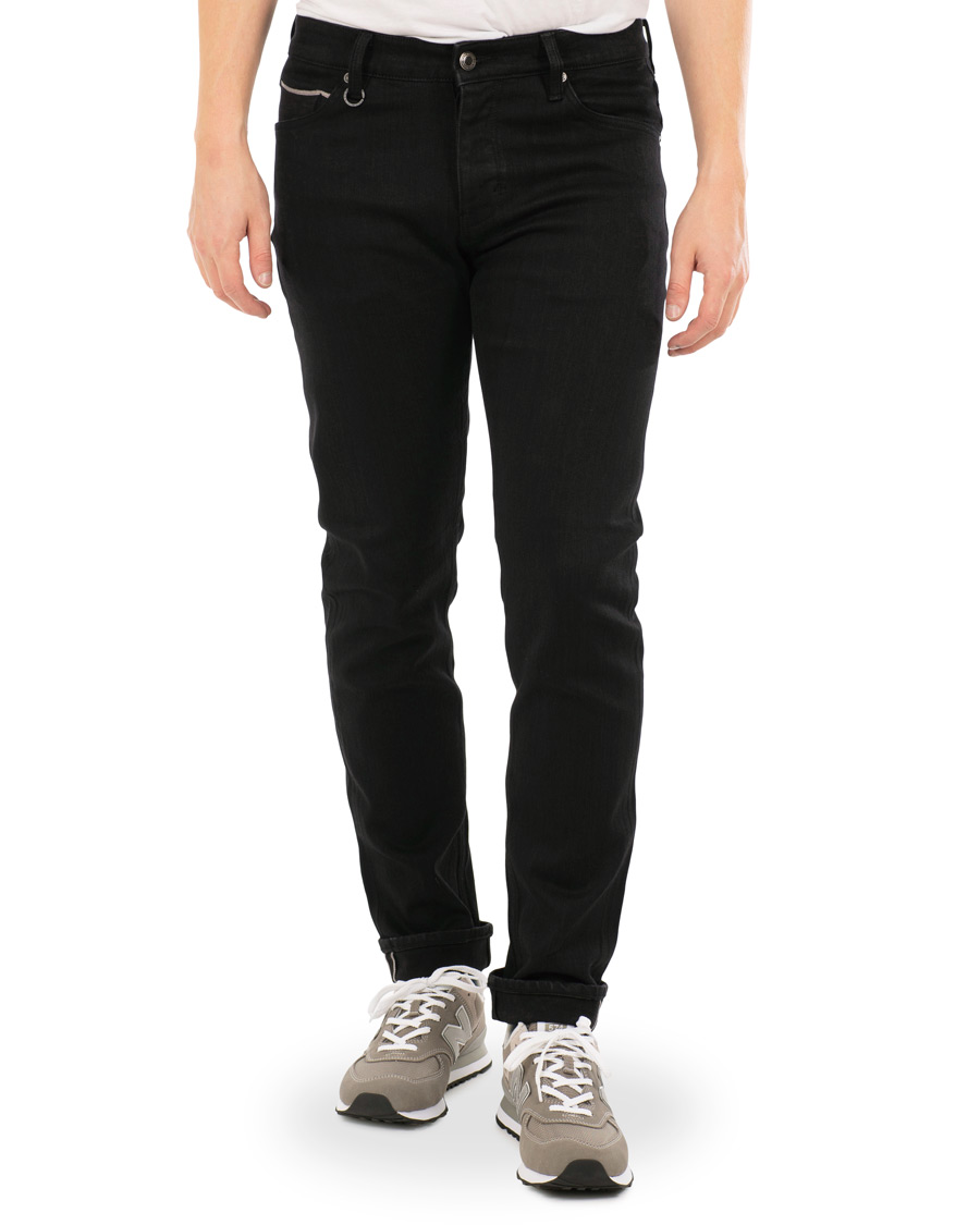 Herr | Jeans | Neuw | Iggy Skinny Stretch Jeans Black Selvedge
