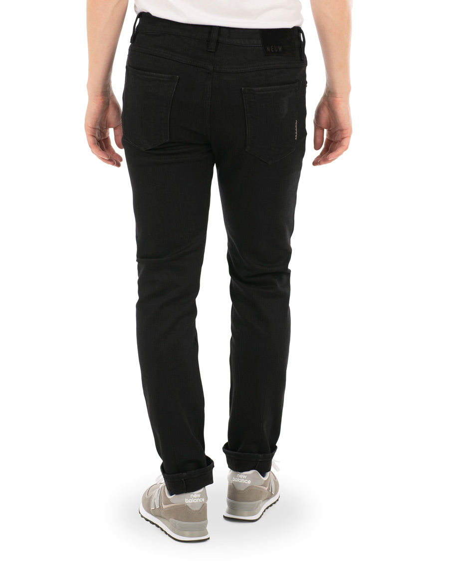 Herr | Jeans | Neuw | Iggy Skinny Stretch Jeans Black Selvedge