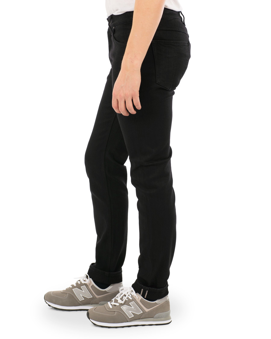 Herr | Jeans | Neuw | Iggy Skinny Stretch Jeans Black Selvedge