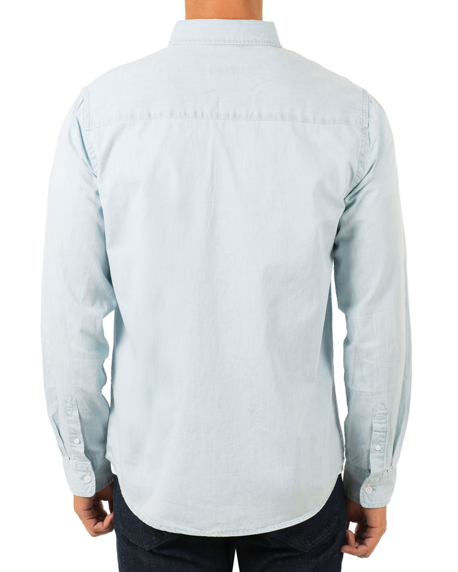 Herr | Skjortor | Saturdays NYC | Saturdays NYC Crosby Denim Shirt Washed Indigo