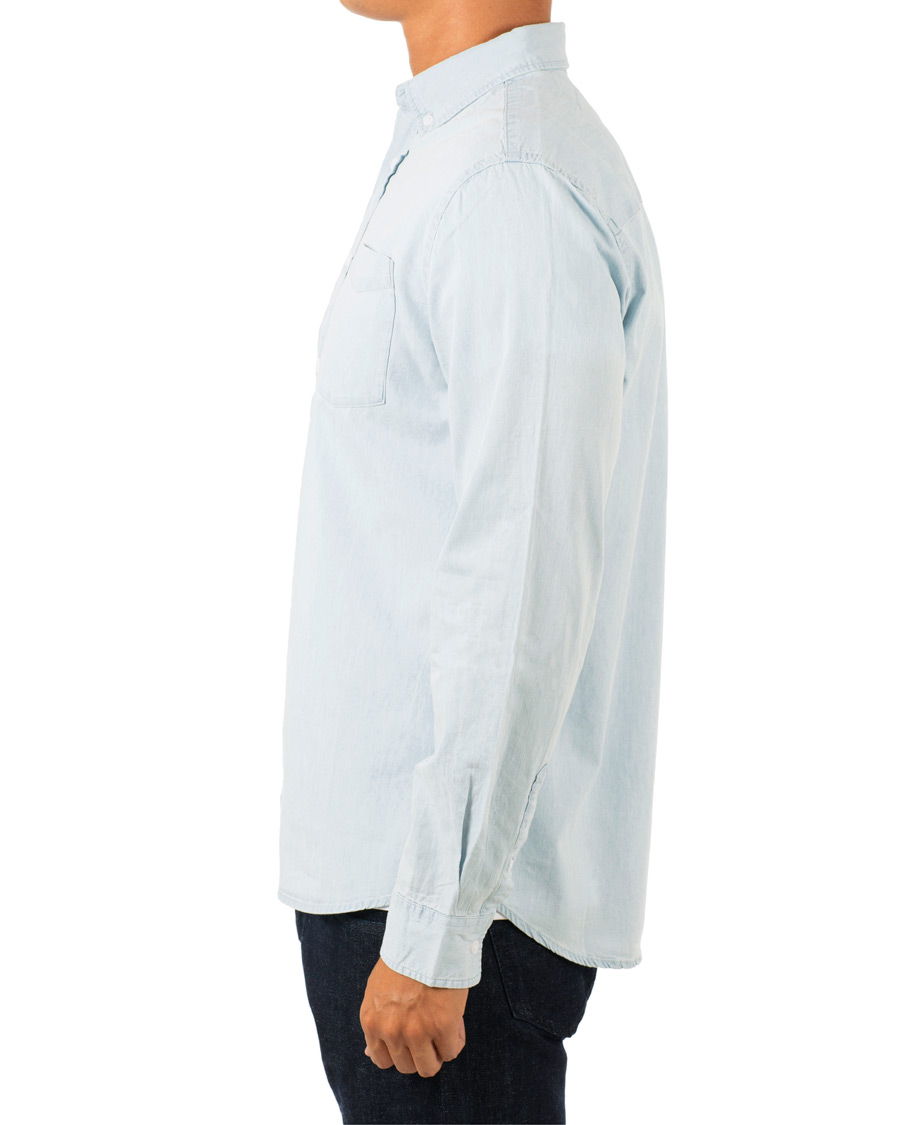 Herr | Skjortor | Saturdays NYC | Saturdays NYC Crosby Denim Shirt Washed Indigo