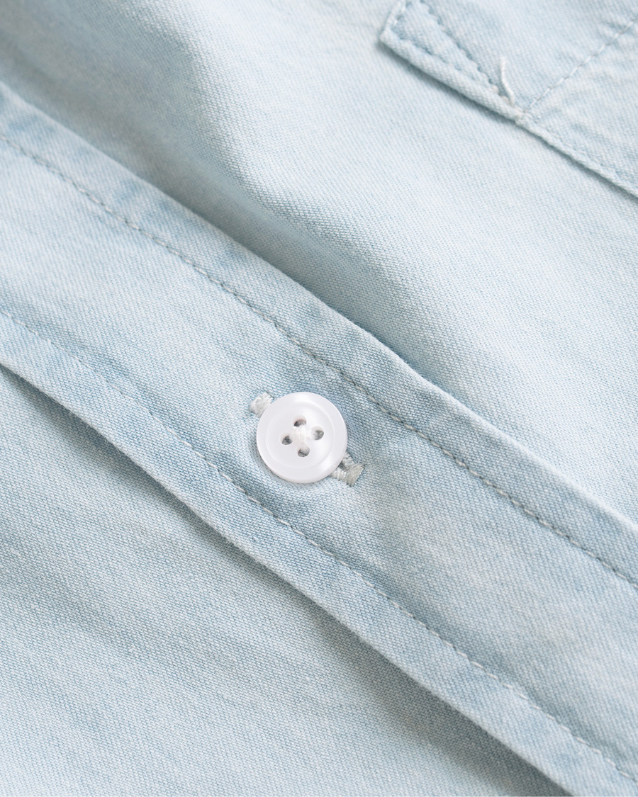 Herr | Skjortor | Saturdays NYC | Saturdays NYC Crosby Denim Shirt Washed Indigo