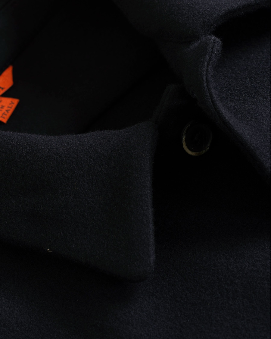 Herr | Jackor | Barena | Cedro Wool Shirt Jacket Navy