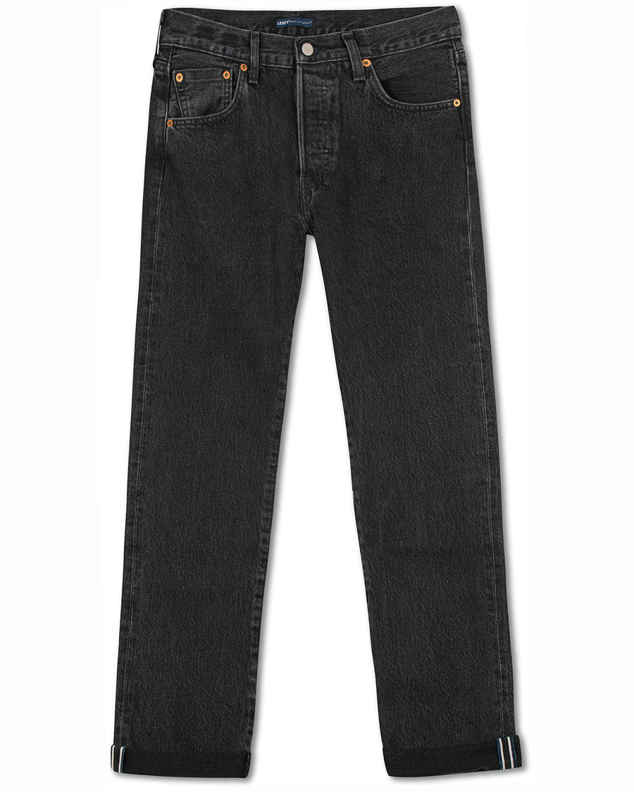 Herr | Jeans | Levi's Made & Crafted | 501 Original Fit Jeans Black Stonewash