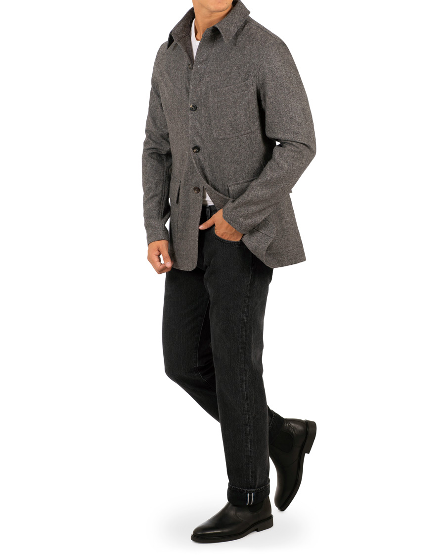 Herr | Jeans | Levi's Made & Crafted | 501 Original Fit Jeans Black Stonewash