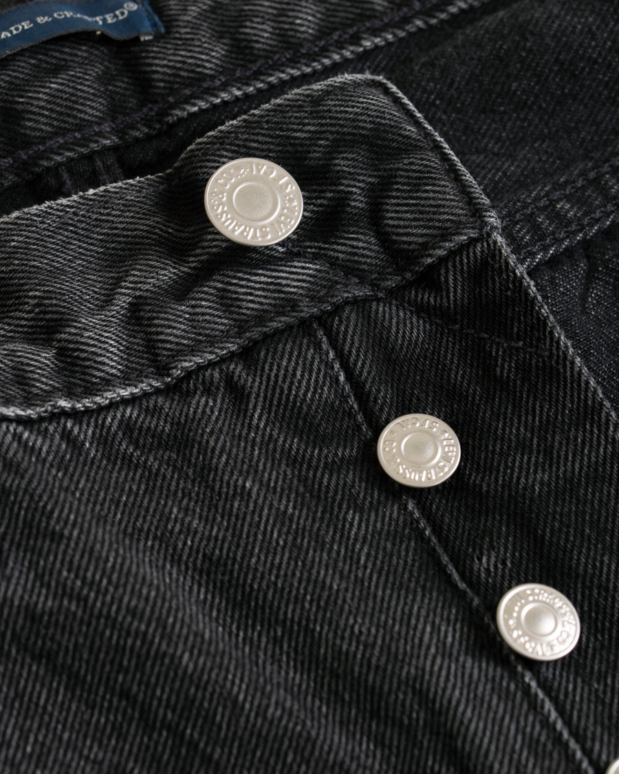 Herr | Jeans | Levi's Made & Crafted | 501 Original Fit Jeans Black Stonewash