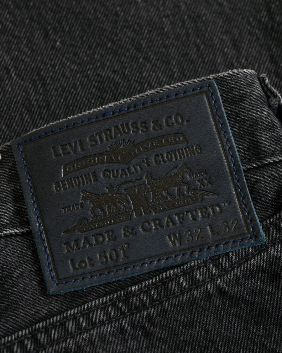 Herr | Jeans | Levi's Made & Crafted | 501 Original Fit Jeans Black Stonewash