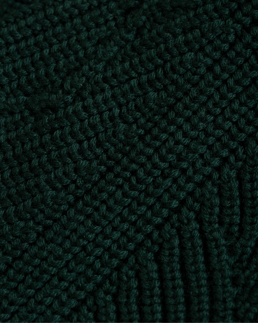 Herr | Tröjor | Etro | Cable Knit Turtleneck Bottle Green