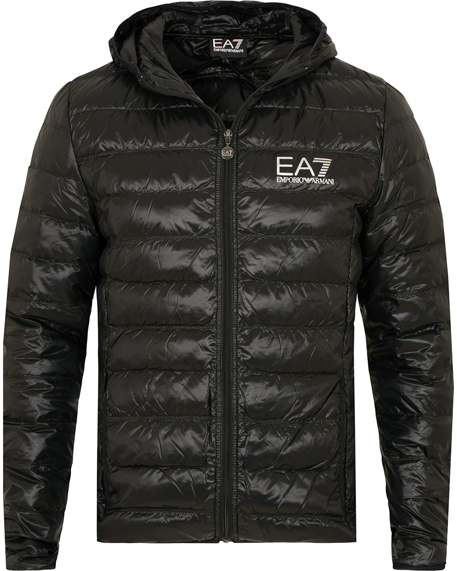 Herr | Jackor | EA7 | Train Core Light Down Hoodie Jacket Black