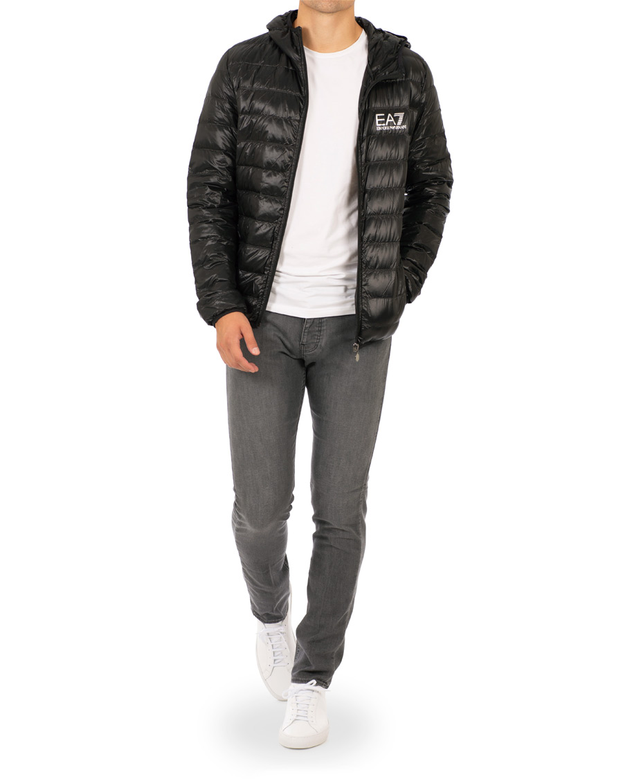 Herr | Jackor | EA7 | Train Core Light Down Hoodie Jacket Black