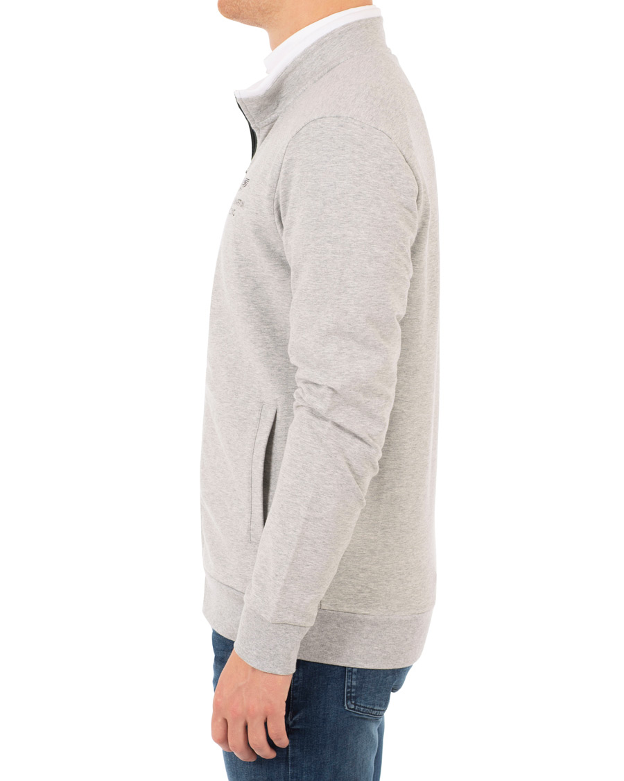 Herr | Tröjor | Hackett | Aston Martin Full Zip Grey