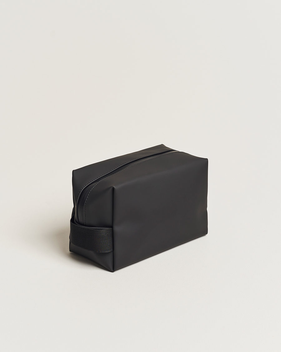 Herr | Basics | RAINS | Washbag Small Black